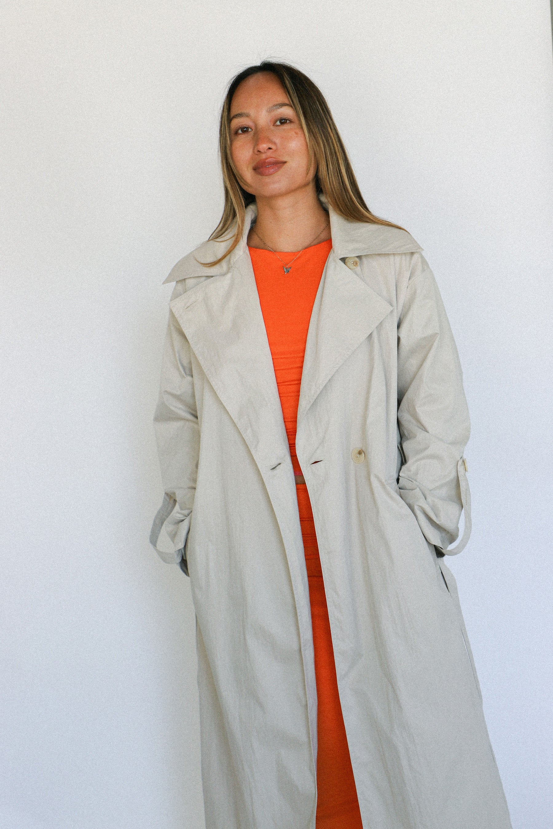 Light Beige Janie Coat