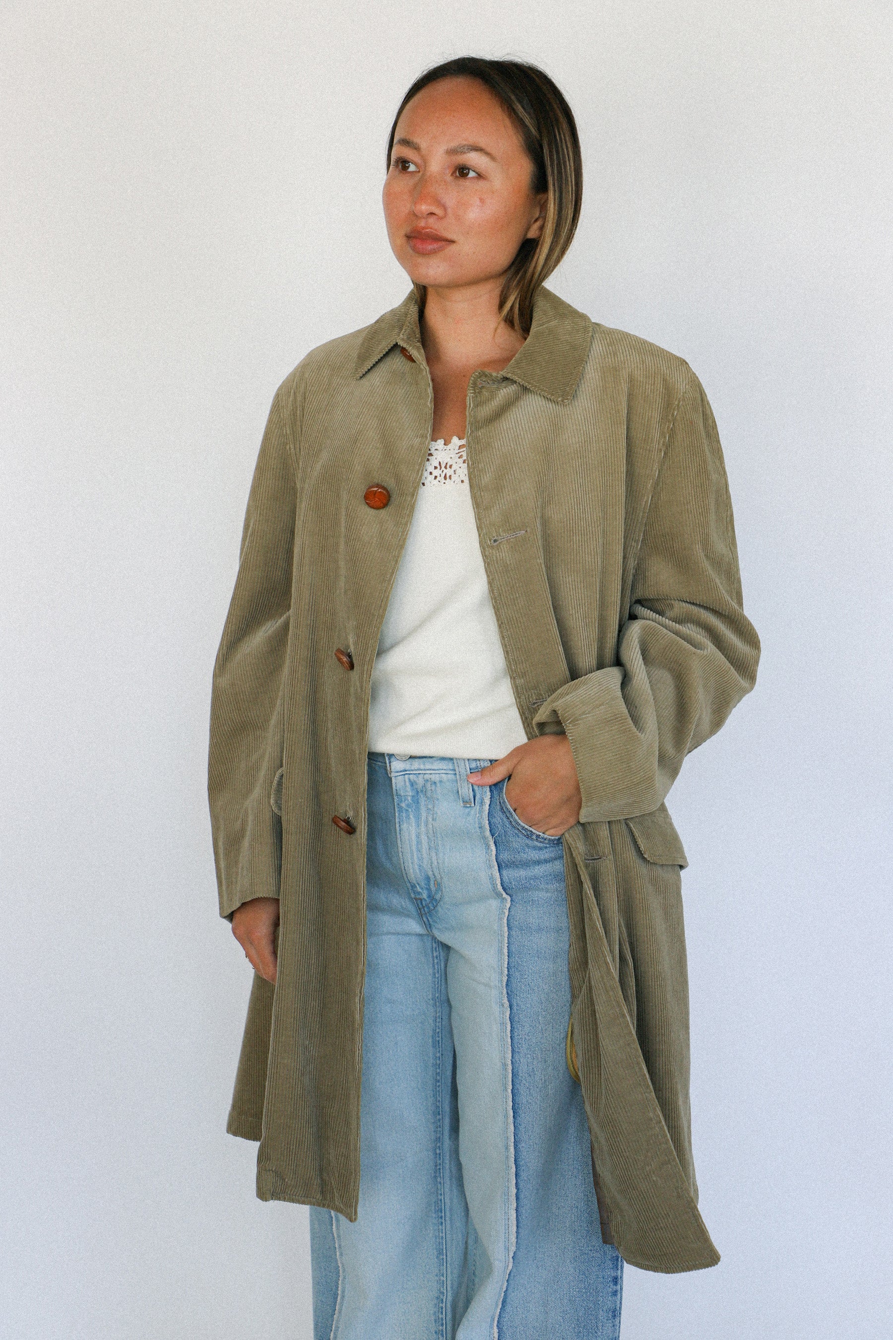 Roberts Cord Coat