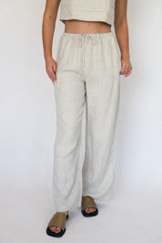 Natural Linen Novah Pant