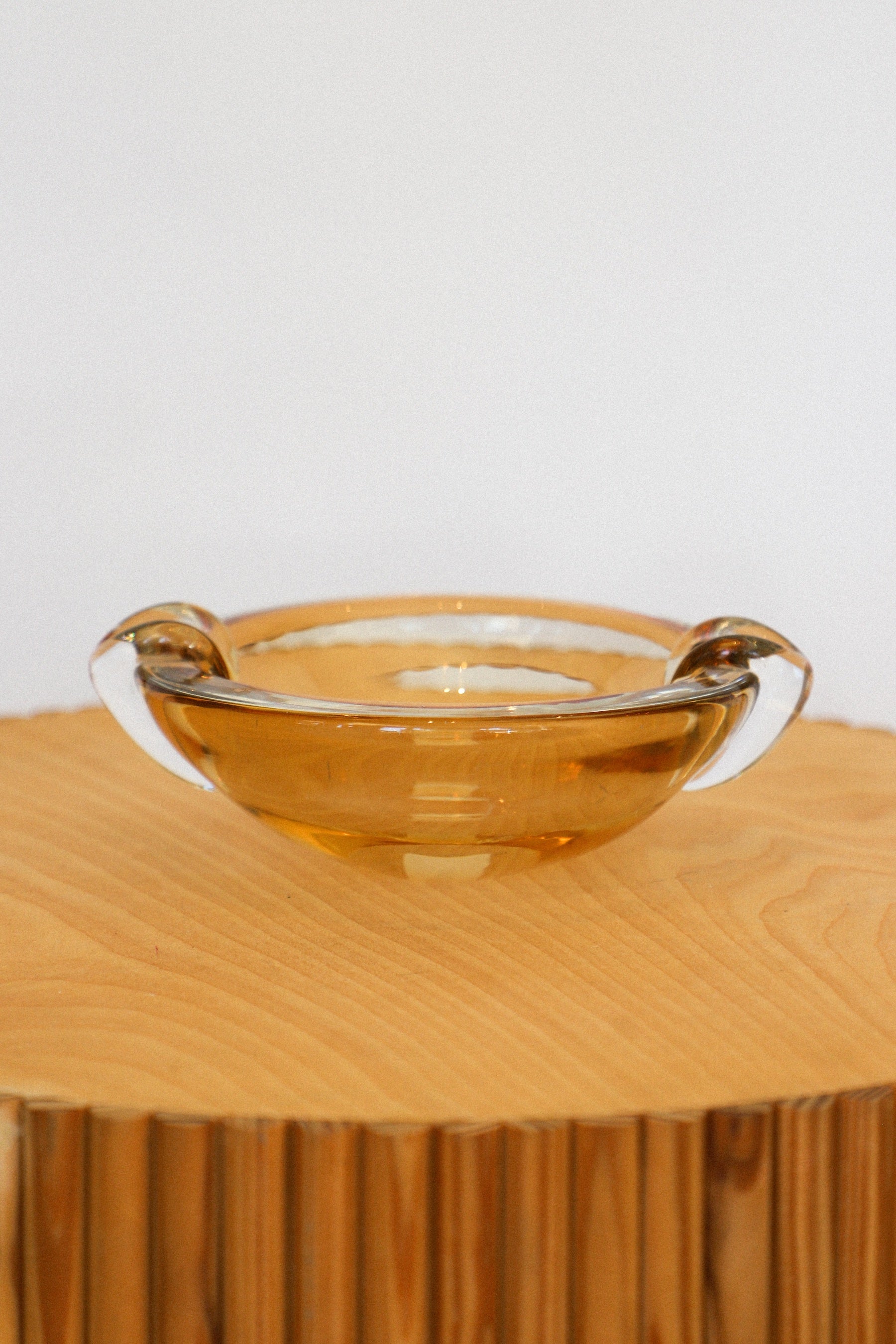 Golden Glass Bowl