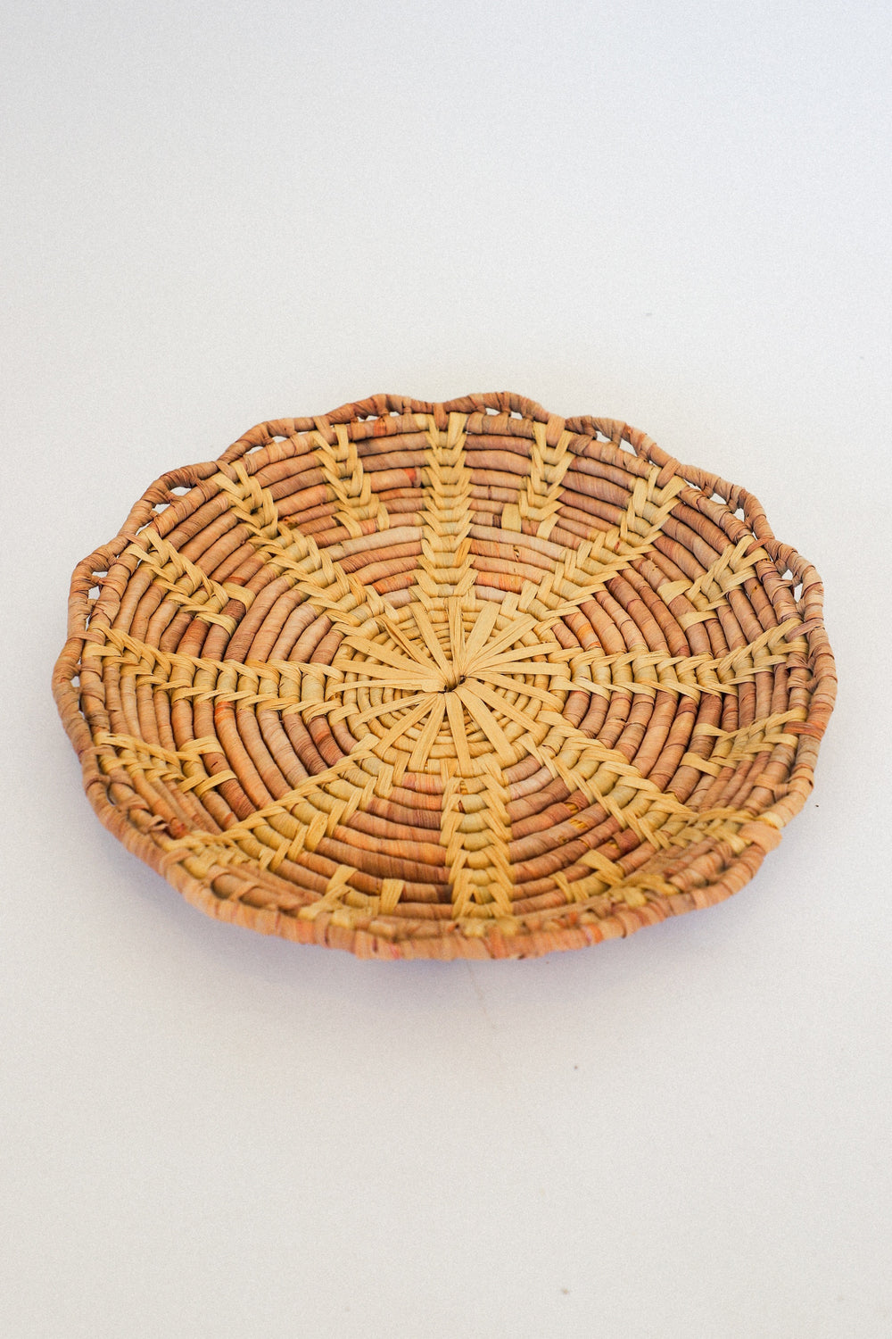 Mauve Woven Basket