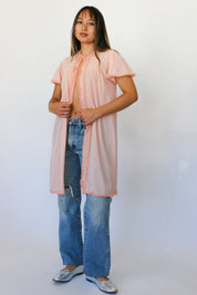 Peach Slip Duster