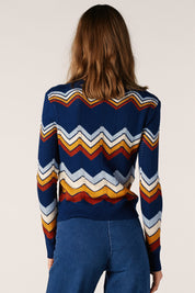 Midnight Ziggy Sweater