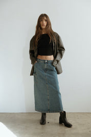 Denim Jules Skirt