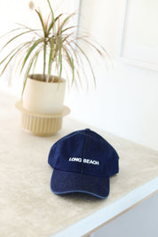 X Prism Dark Denim Long Beach Hat