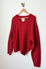 Red James Mohair Sweater