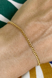 Gold Cuban Bracelet