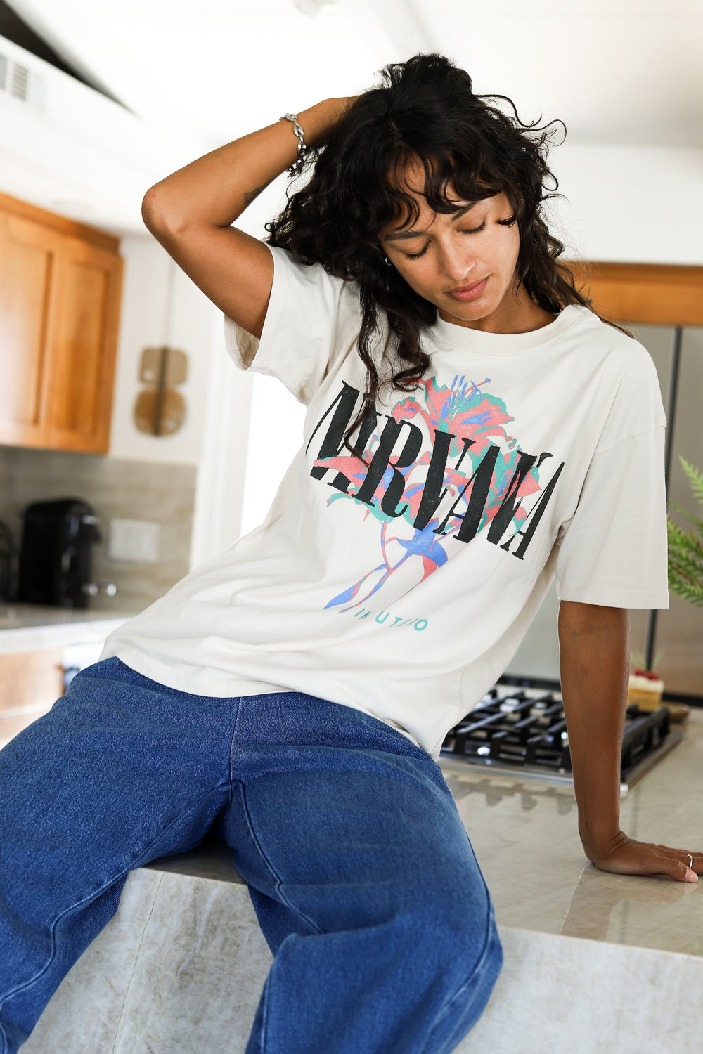 Nirvana Lilies Weekend Tee