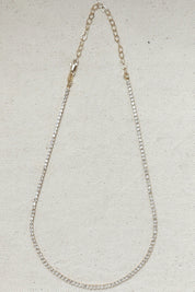 Gold Tennis Necklace