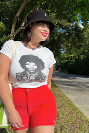 Jimi Hendrix Portrait Slim Tee