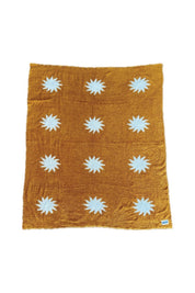 Buckhorn Brown Sun Plush Throw