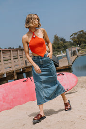 Denim Jules Skirt