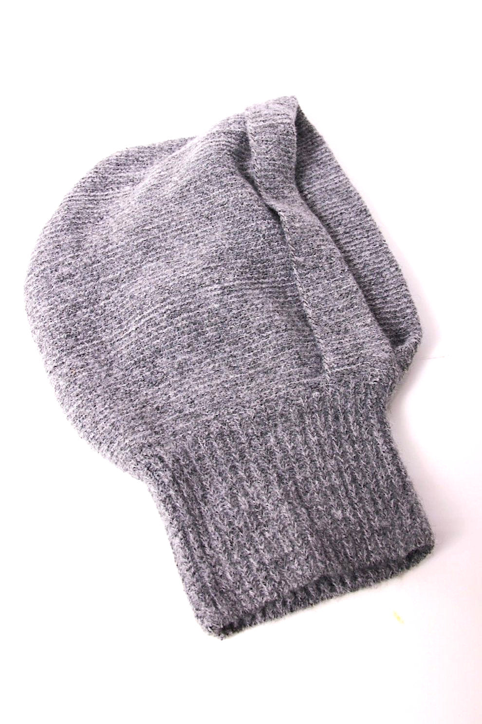 Grey Super Slouch Balaclava