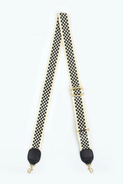 Checker Adjustable Crossbody Strap