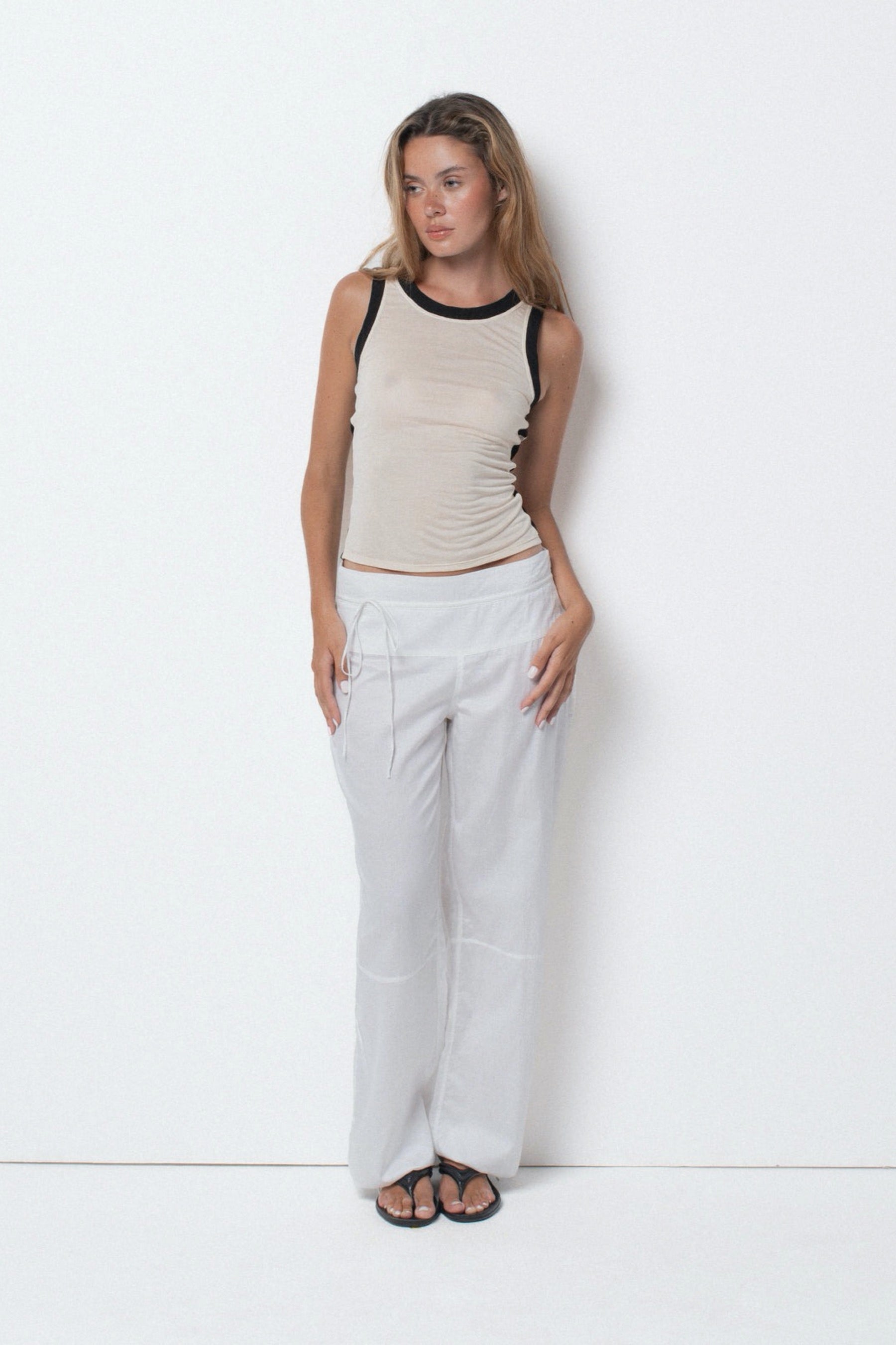 White Bea Pant