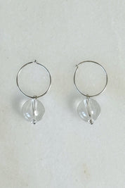 Mini Quartz Hoops