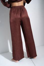 Drawstring Pant - Brown