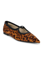 Leopard Fleur Flat