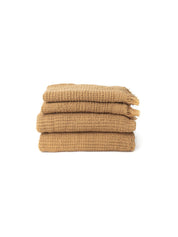 Latte Ella Waffle Towel