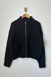 Black Louie Sweater Jacket