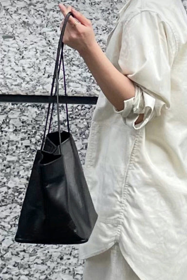 Clare V. Elodie Vachetta Bag in Cuoio