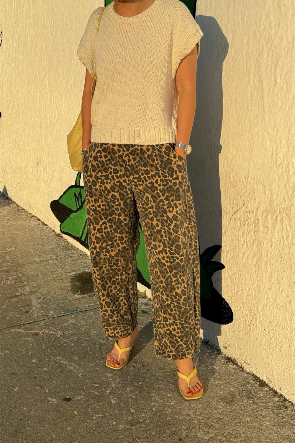 Leopard Arc Pant