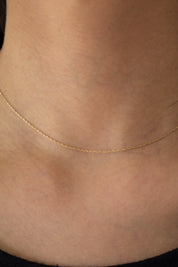 14k Gold Second Skin Necklace