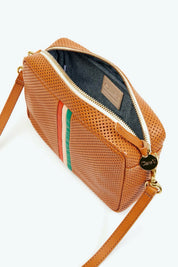 Poppy & Emerald Inlay Midi Sac