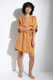 The Short Robe - Mustard