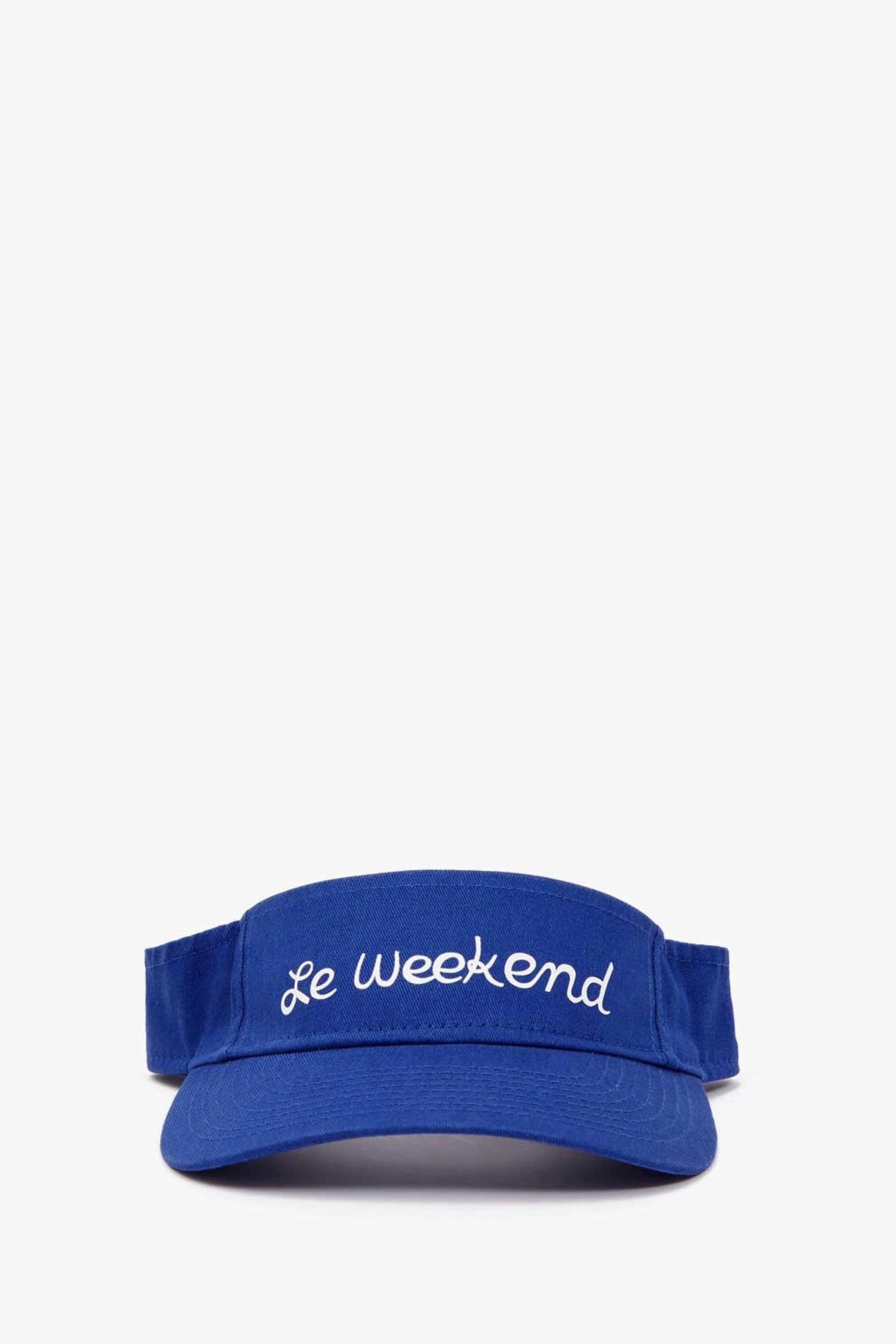 Royal Blue Le Weekend Visor