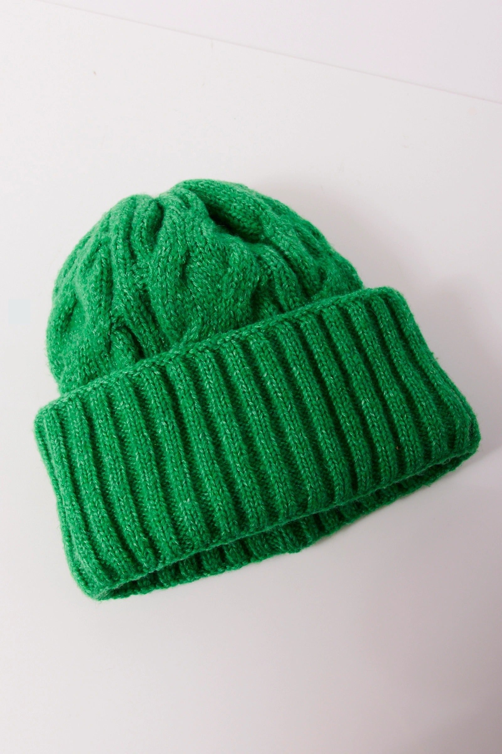 Green Coast Line Beanie