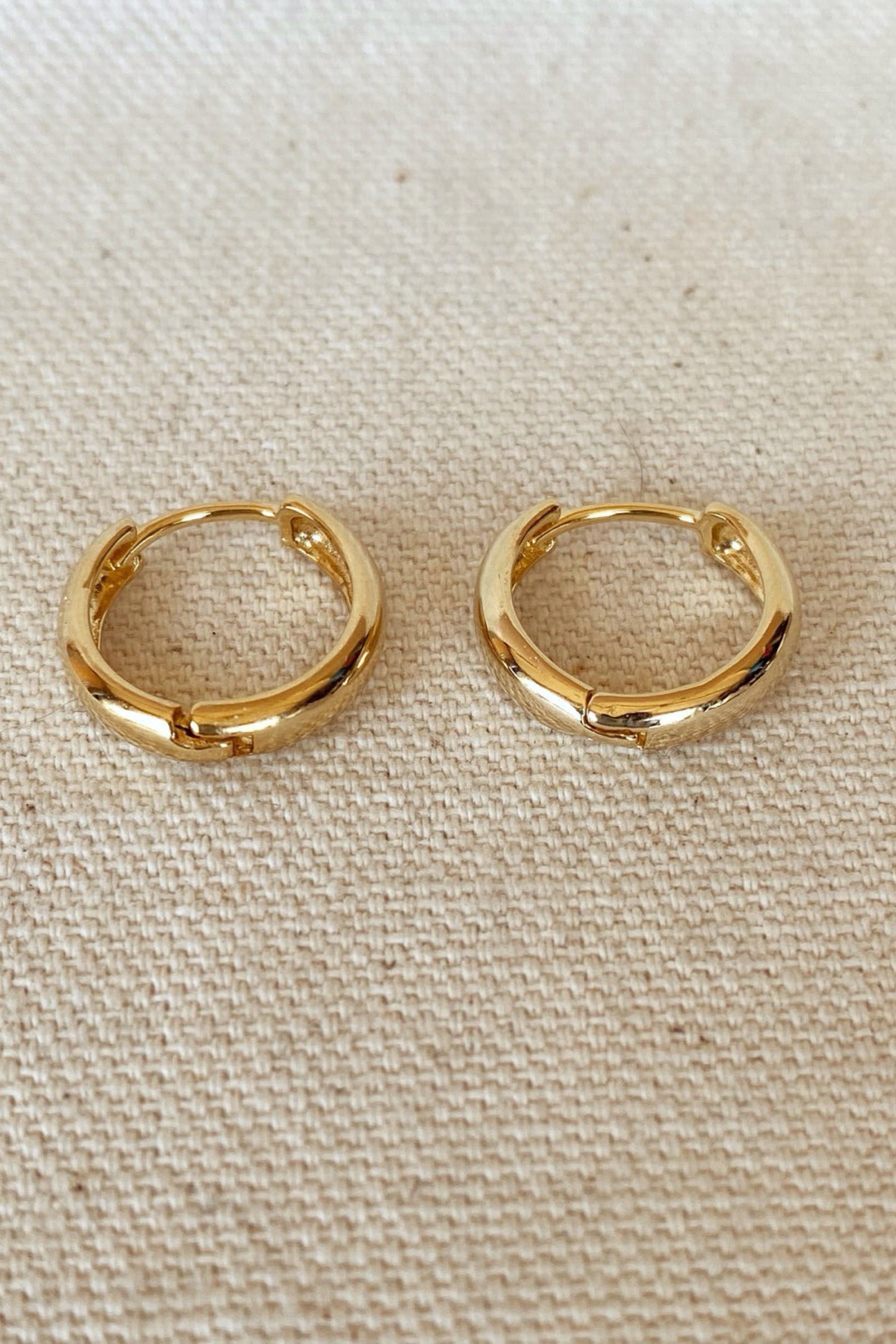 Gold Classic Hoops