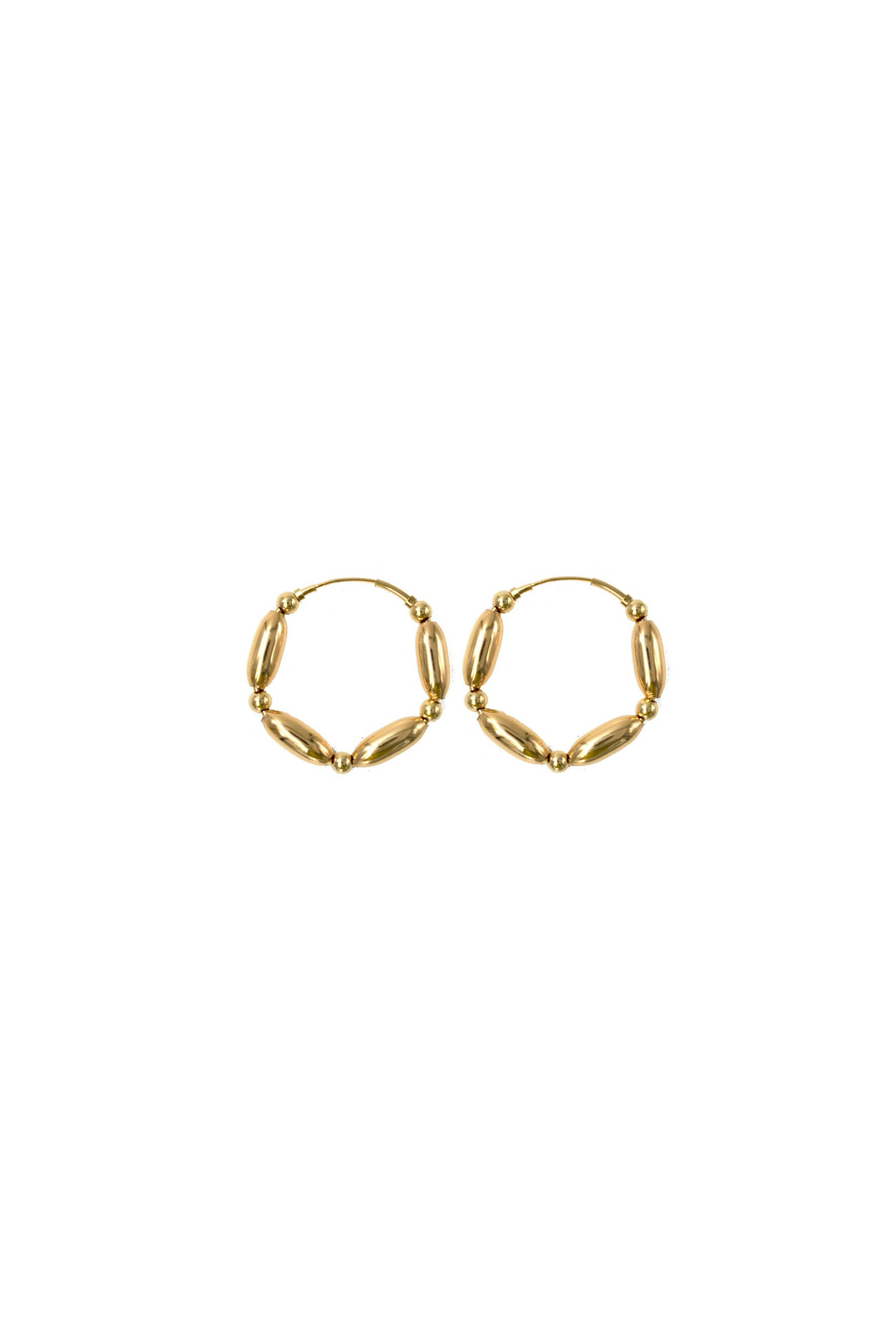 Gold Slay Hoops