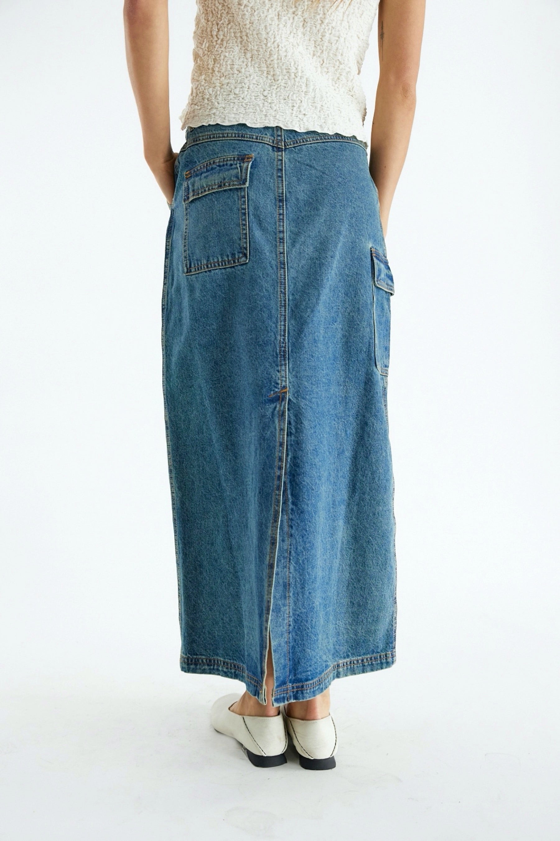 Denim Jules Skirt