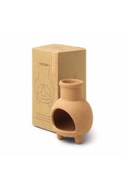 Terracotta Chiminea Incense Cone Holder