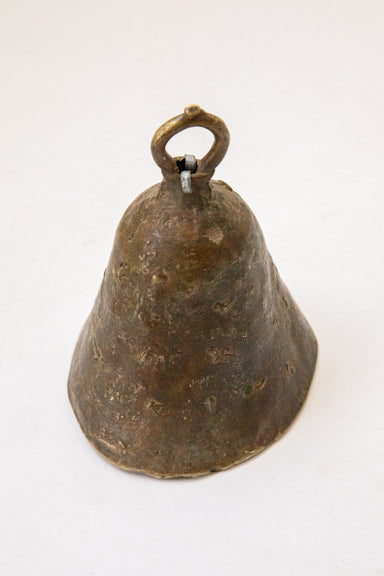 Large Antique Nigerian Brass Bell