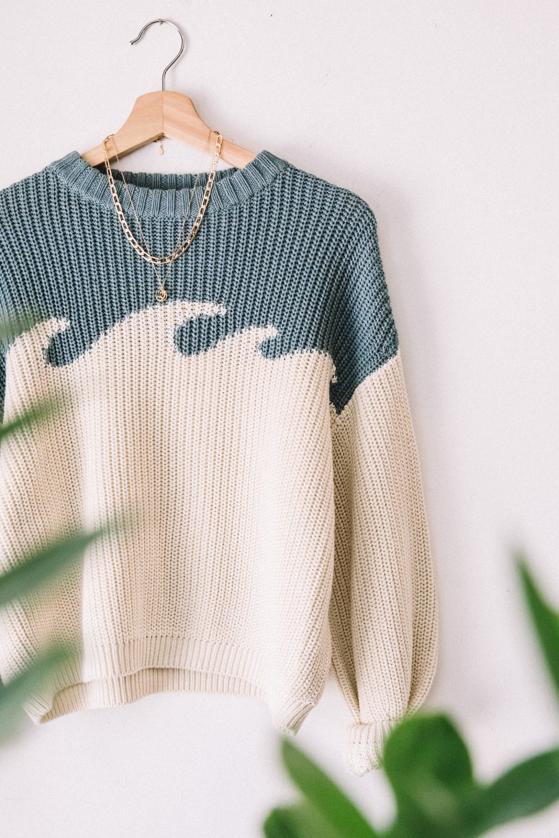 Foam Wave Sweater