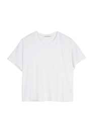 White Boxy Tee