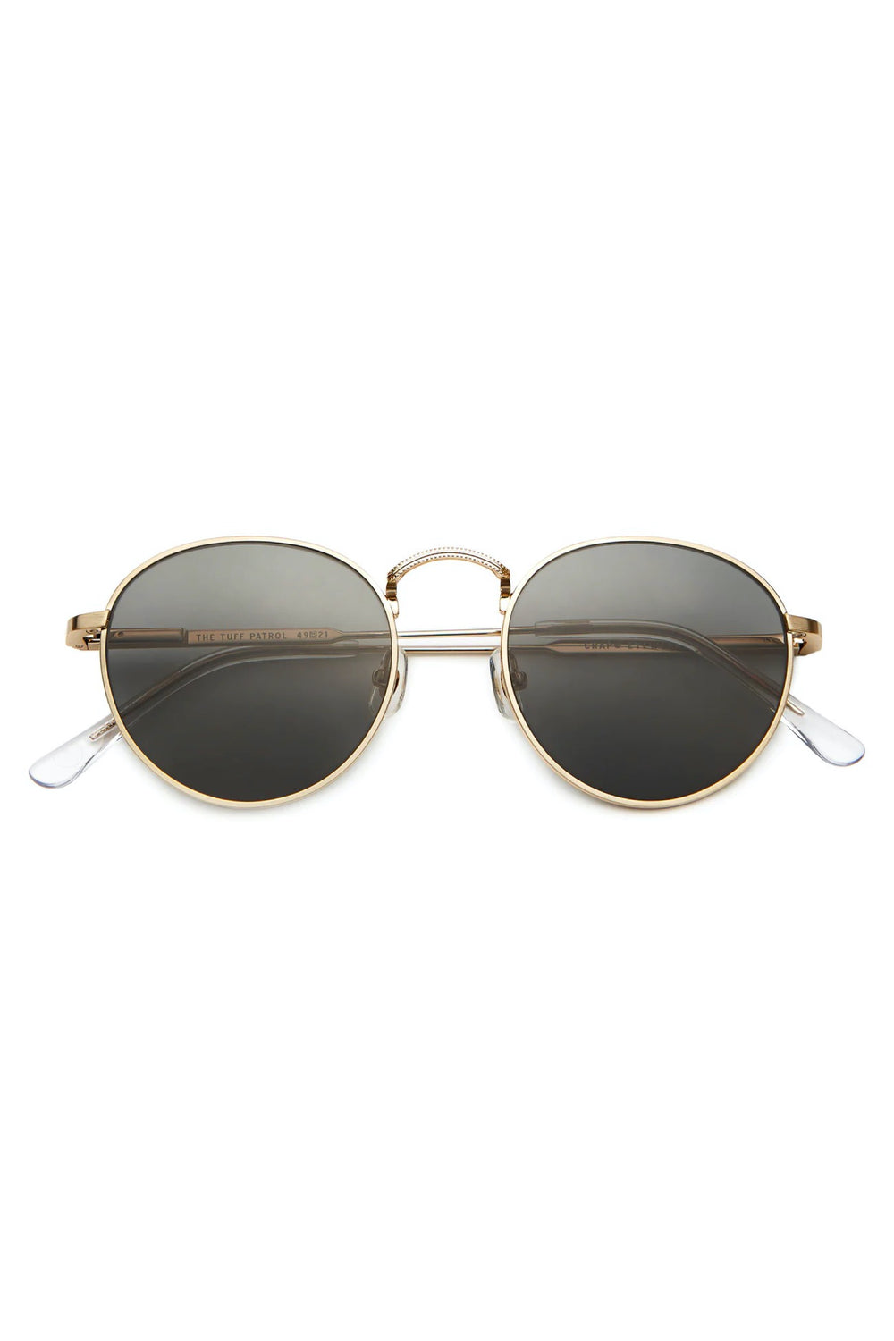 MATTISE Gold Unisex Polarized Sunglasses Made of Stainless Steel
