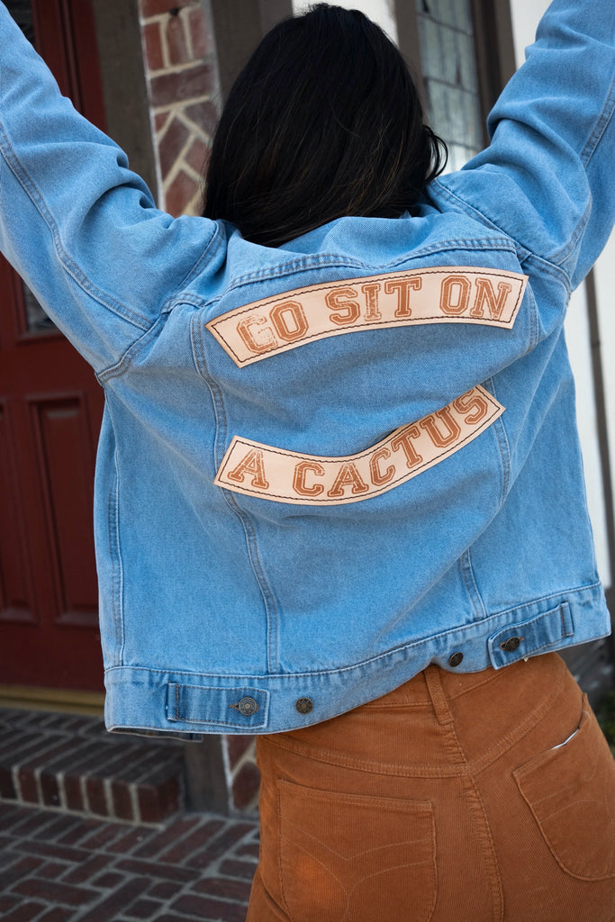 Go Sit On A Cactus Jacket — Prism Boutique