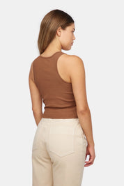 Mocha Zoe Tank