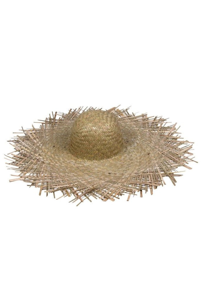 The Cove - Straw Bucket Hat in Natural