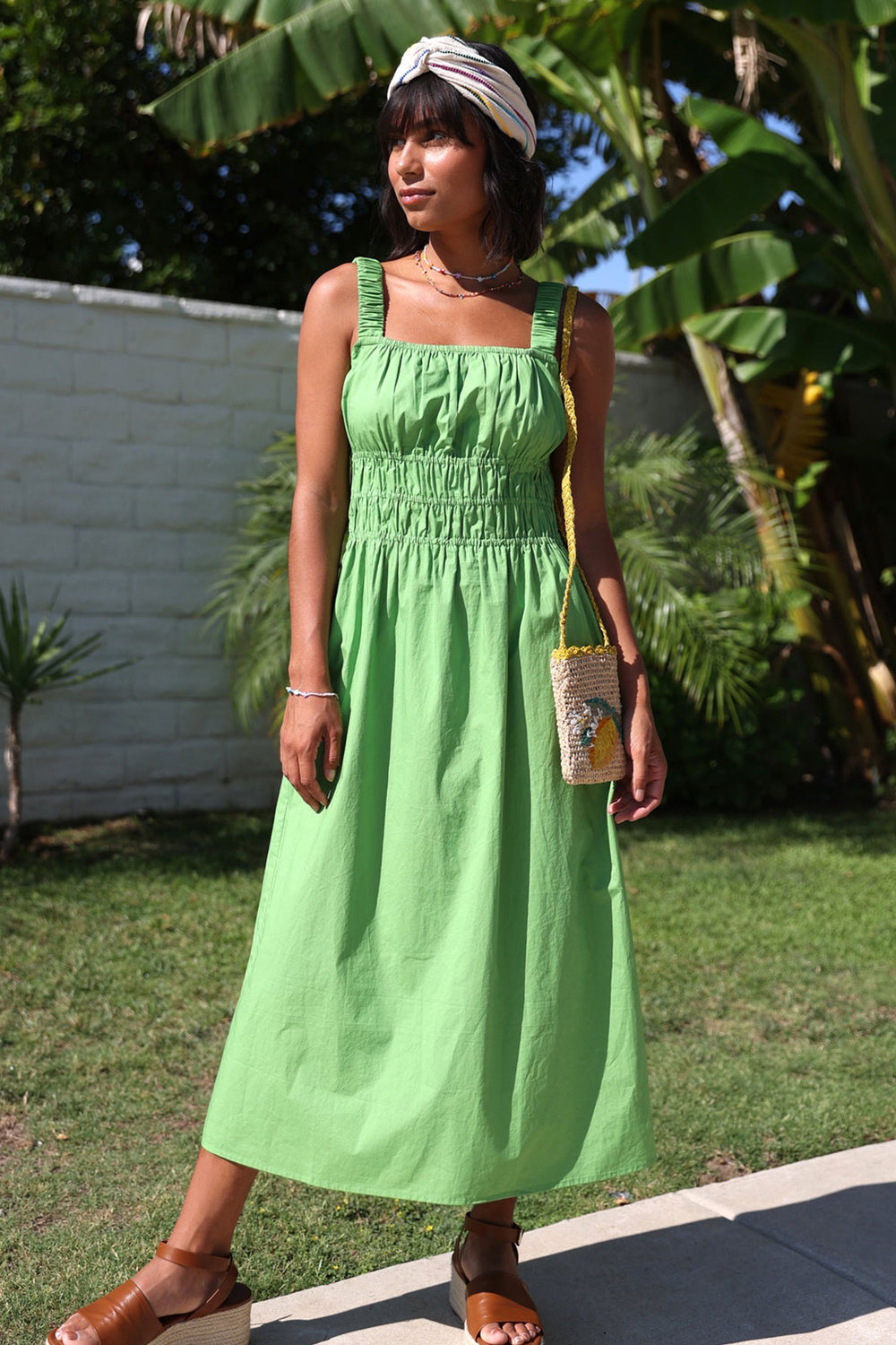Lime Nisha Dress — Prism Boutique