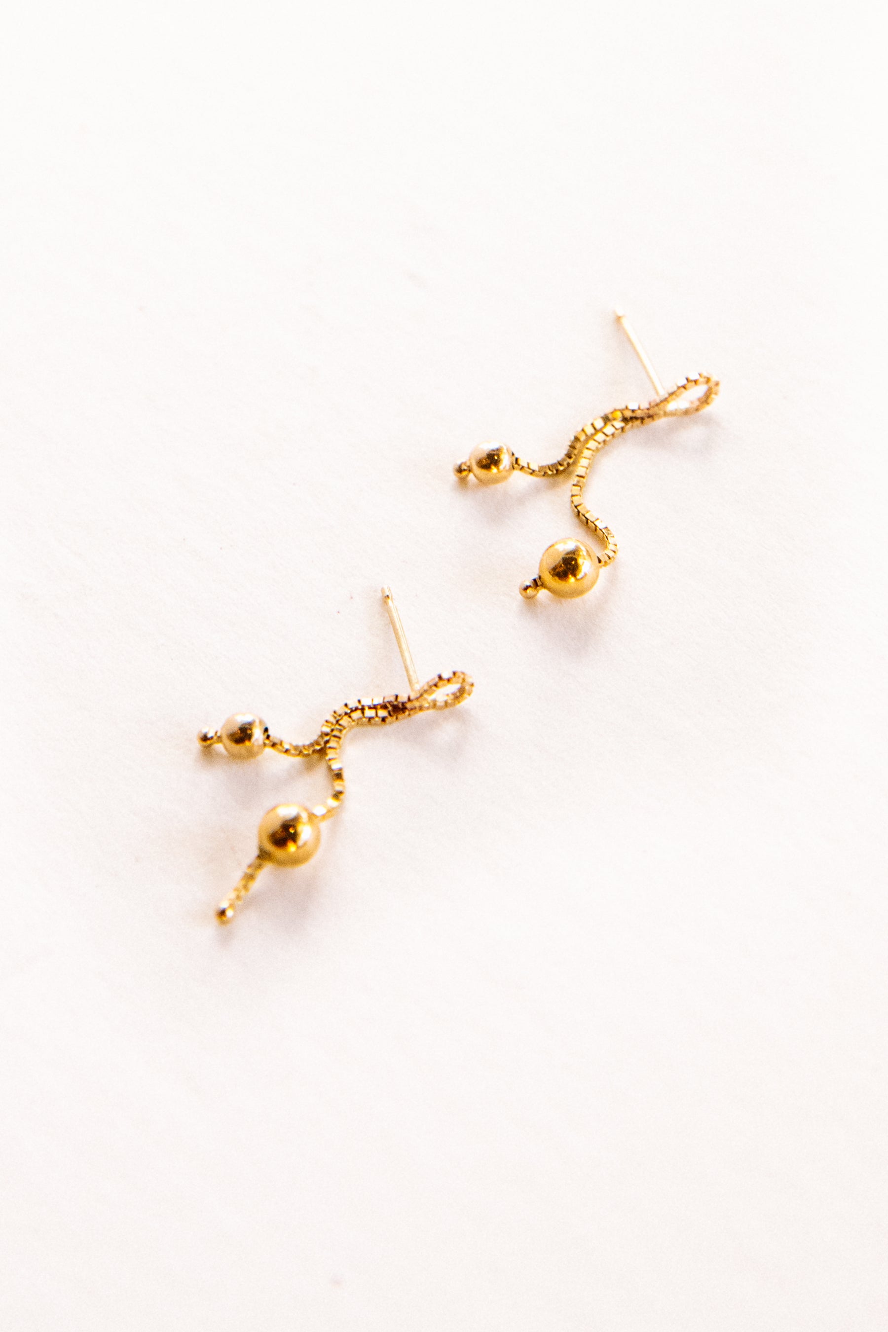 Gold Dangle Earrings