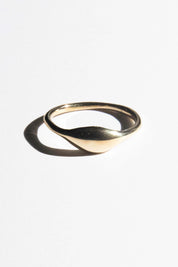 Gold Beach Almond Ring