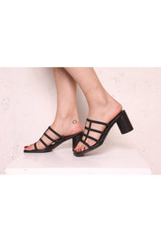 Black Stic Heels