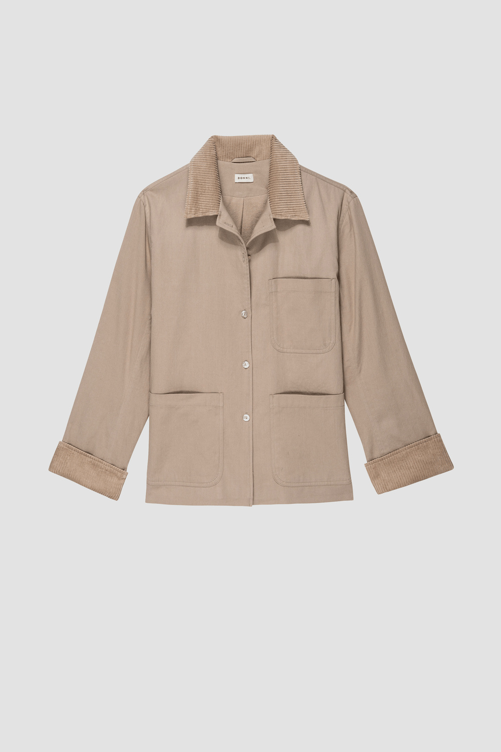 Caramel Chino Chore Jacket