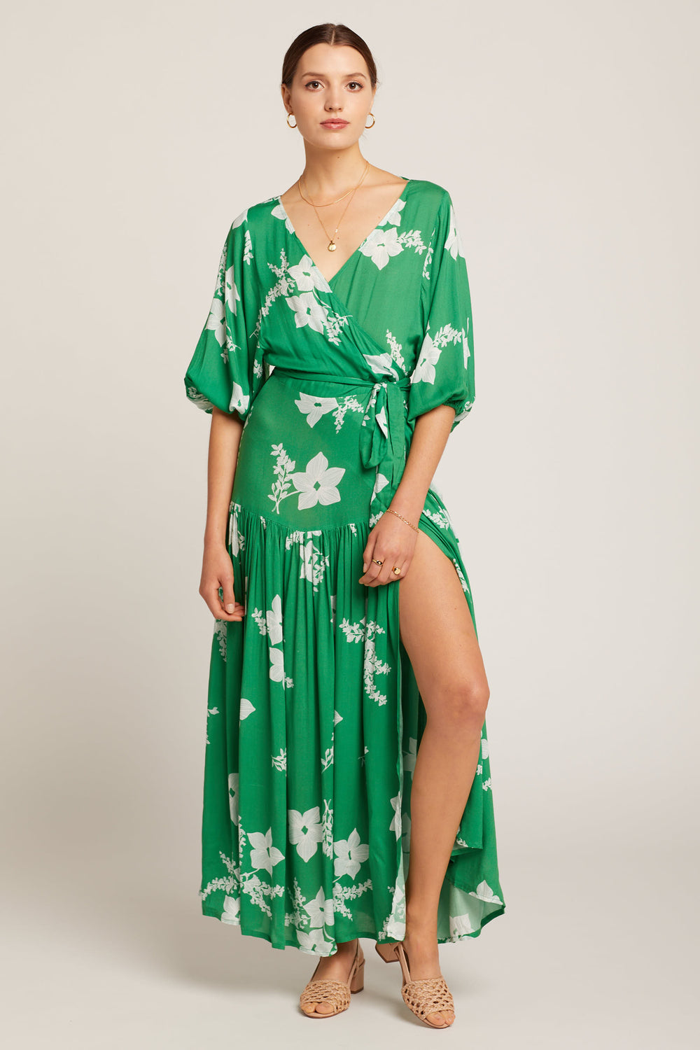 Green Amare Dress — Prism Boutique