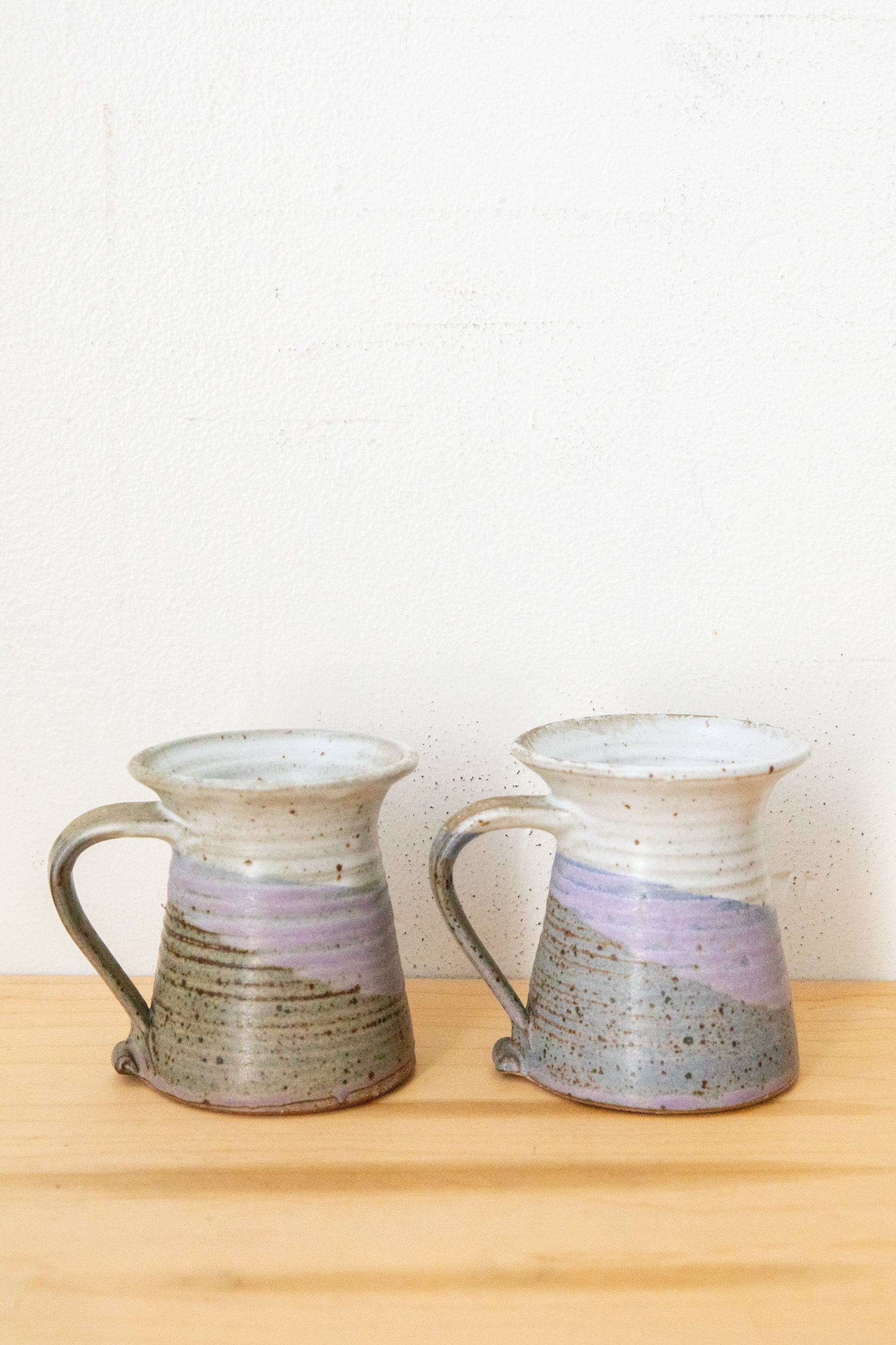 Lavender Handmade Mug Set