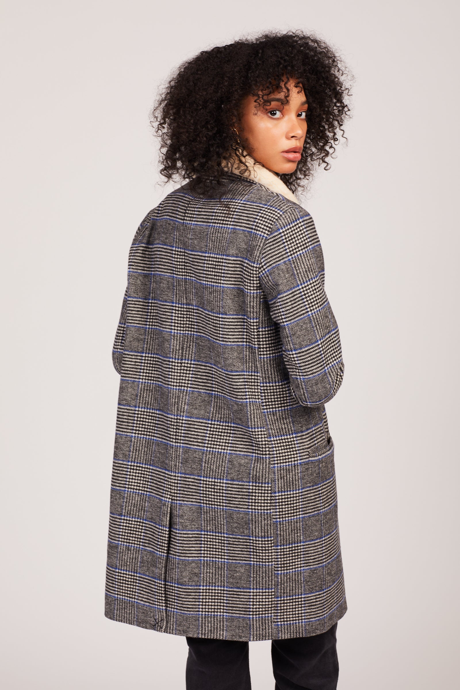 Plaid Amaya Coat